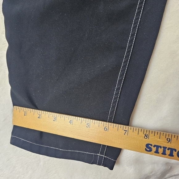 Urban Outfitter’s Pants 32 Men’s Black white stitching accent trousers work pant - Picture 9 of 10